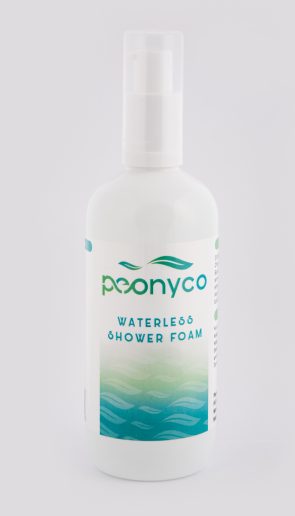 Waterless Shower Foam